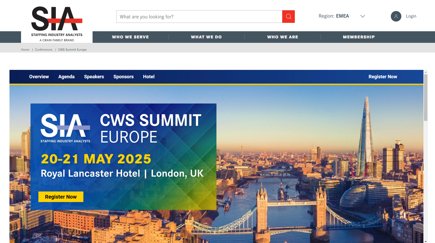 CWS Summit Europe 2025