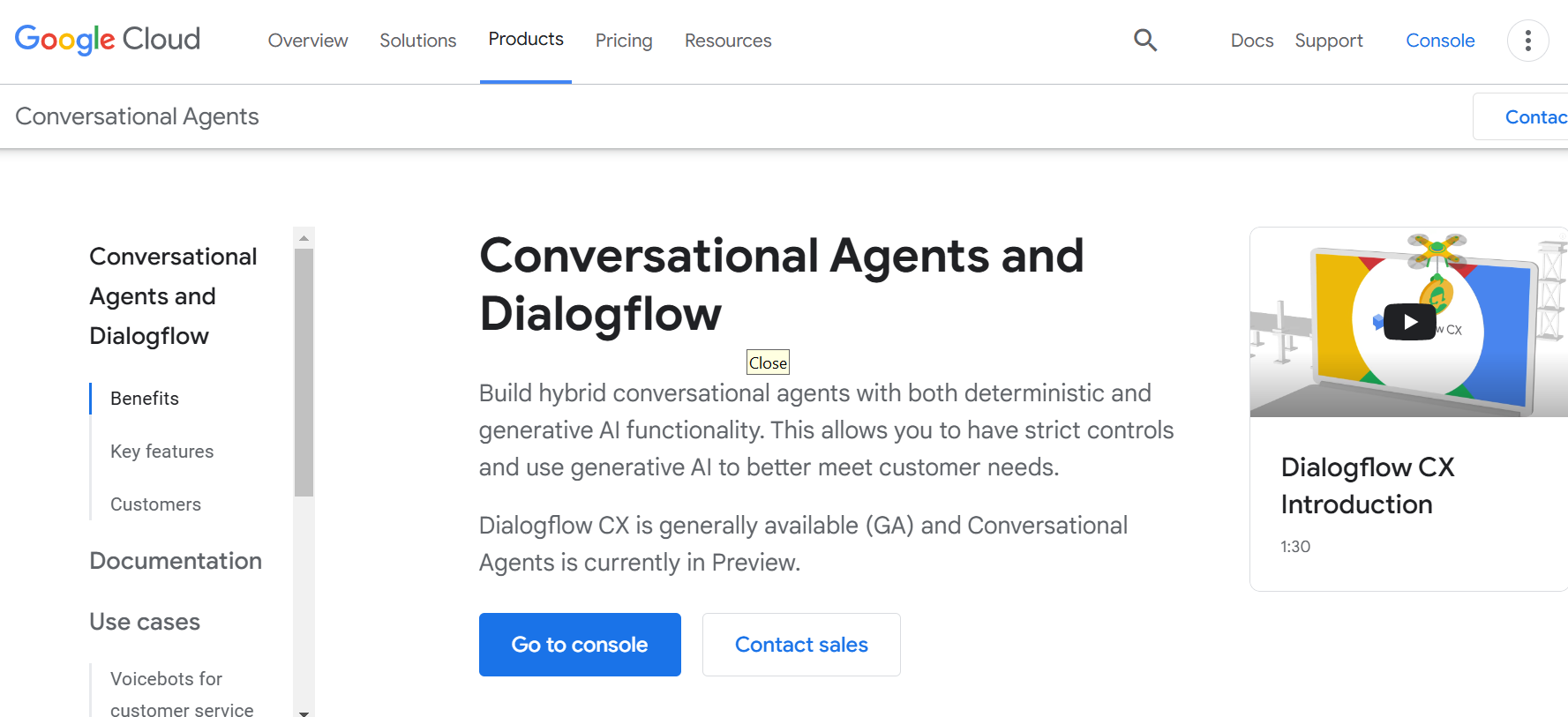 Google Dialogflow