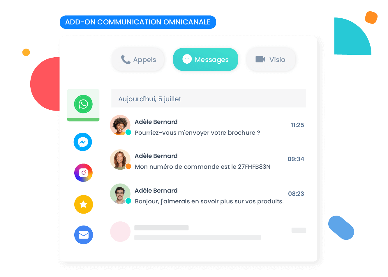 add-on communication omnicanal