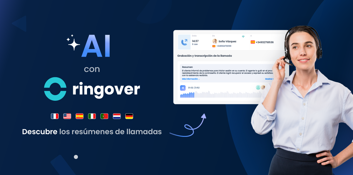 Ringover presenta su funcionalidad de Resumen de Llamadas