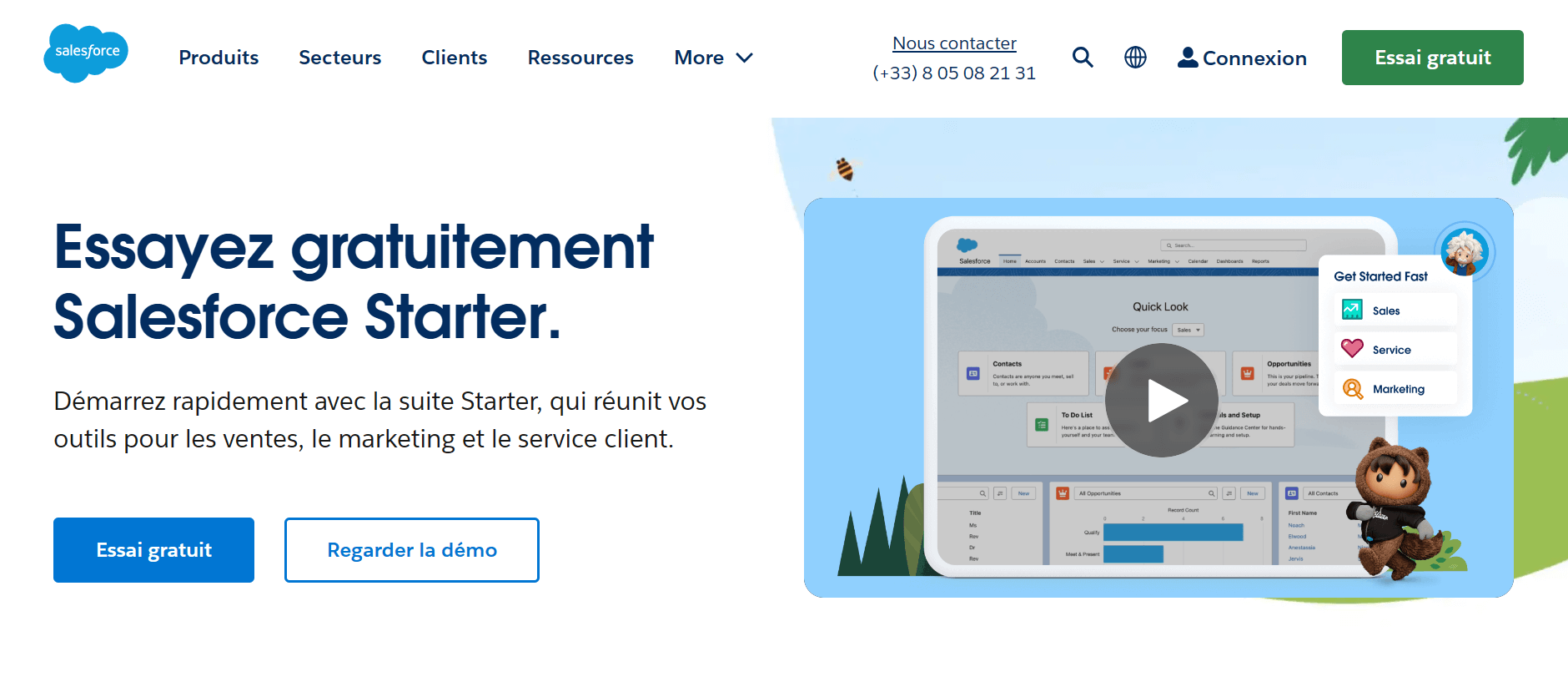 salesforce website screenshot