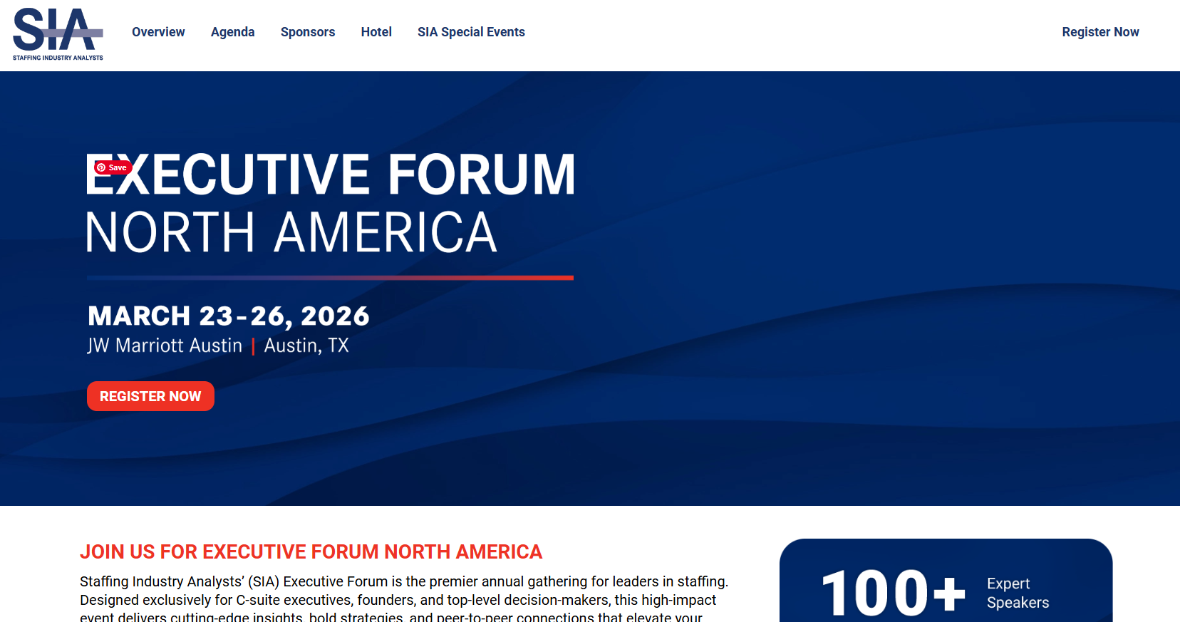 SEI Executive Forum North America