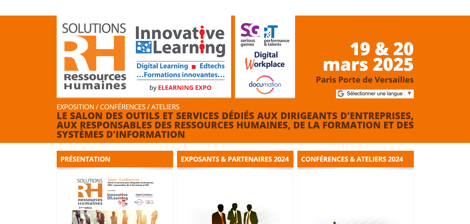 Salon solutions ressources humaines