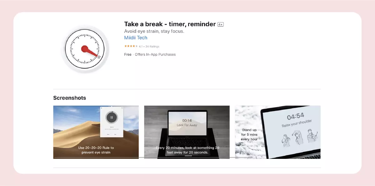 take a break