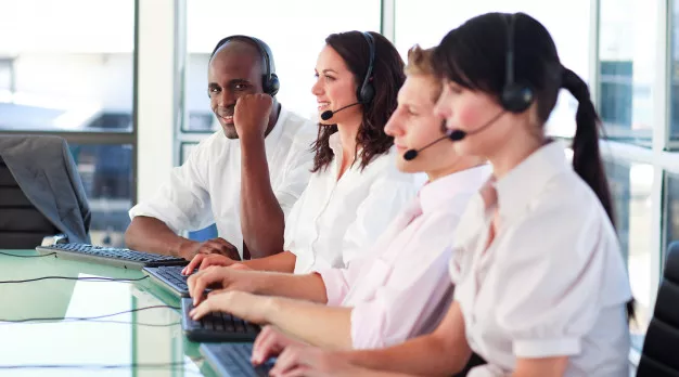 call center team