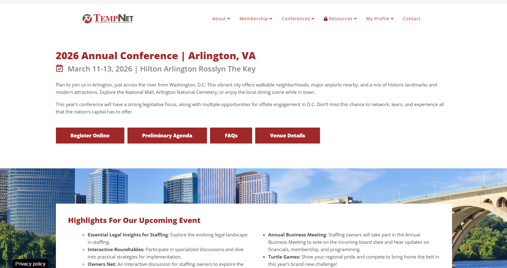 TempNet fall Conference
