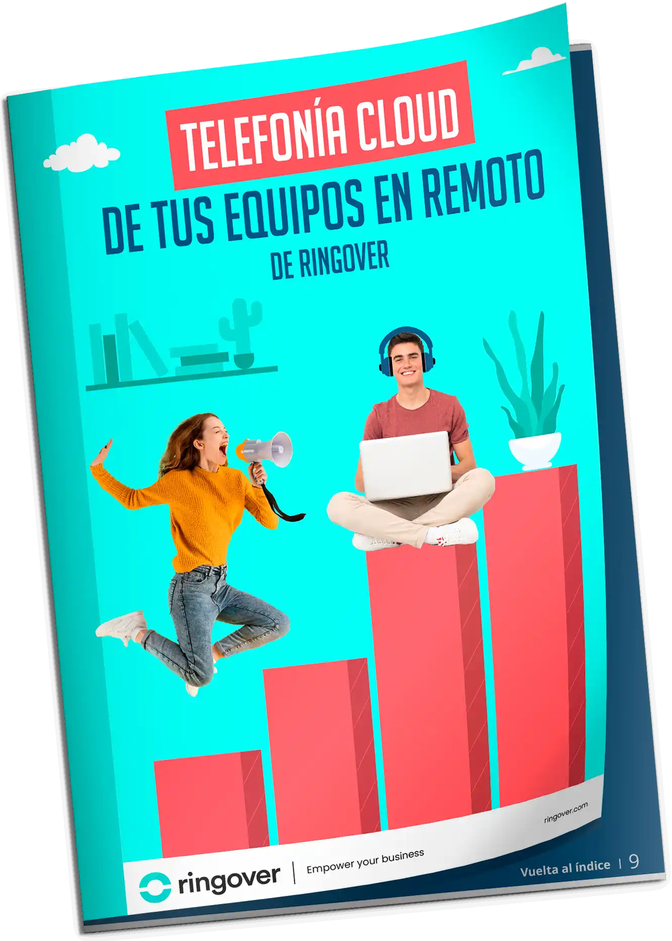 Impulsa la productividad de tus equipos en remoto gracias a la telefonía cloud