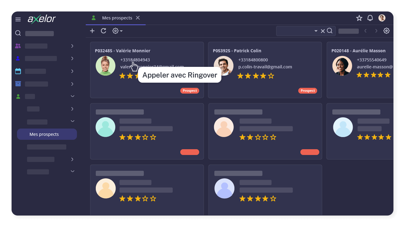 Passez vos appels en un clic depuis Axelor