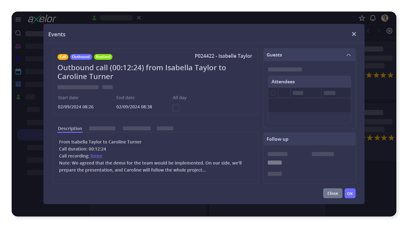 Keep track of all your conversations