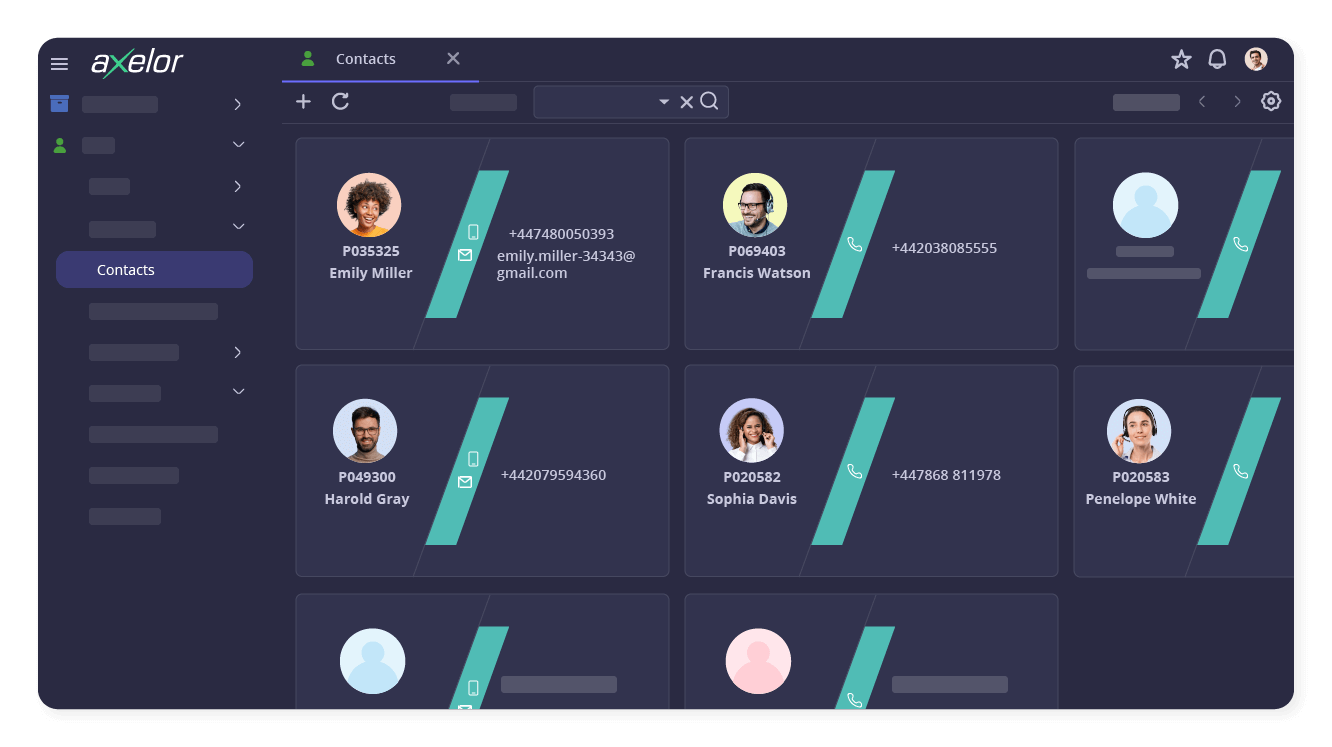 Keep your contact list up to date