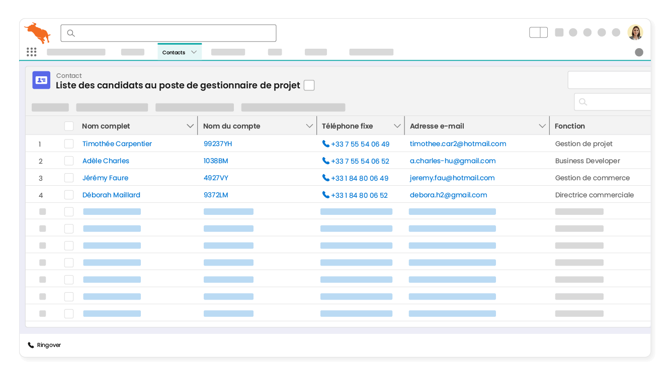 Synchronisez vos répertoires de clients et de candidats