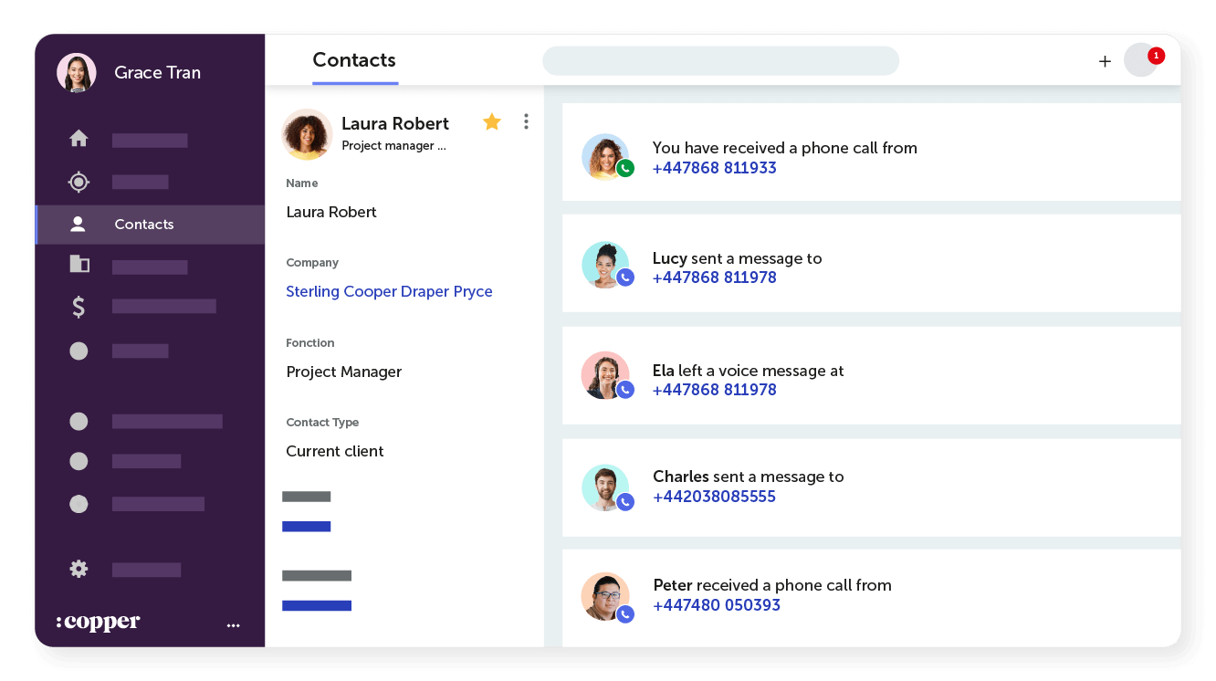 Your call history all in one place!