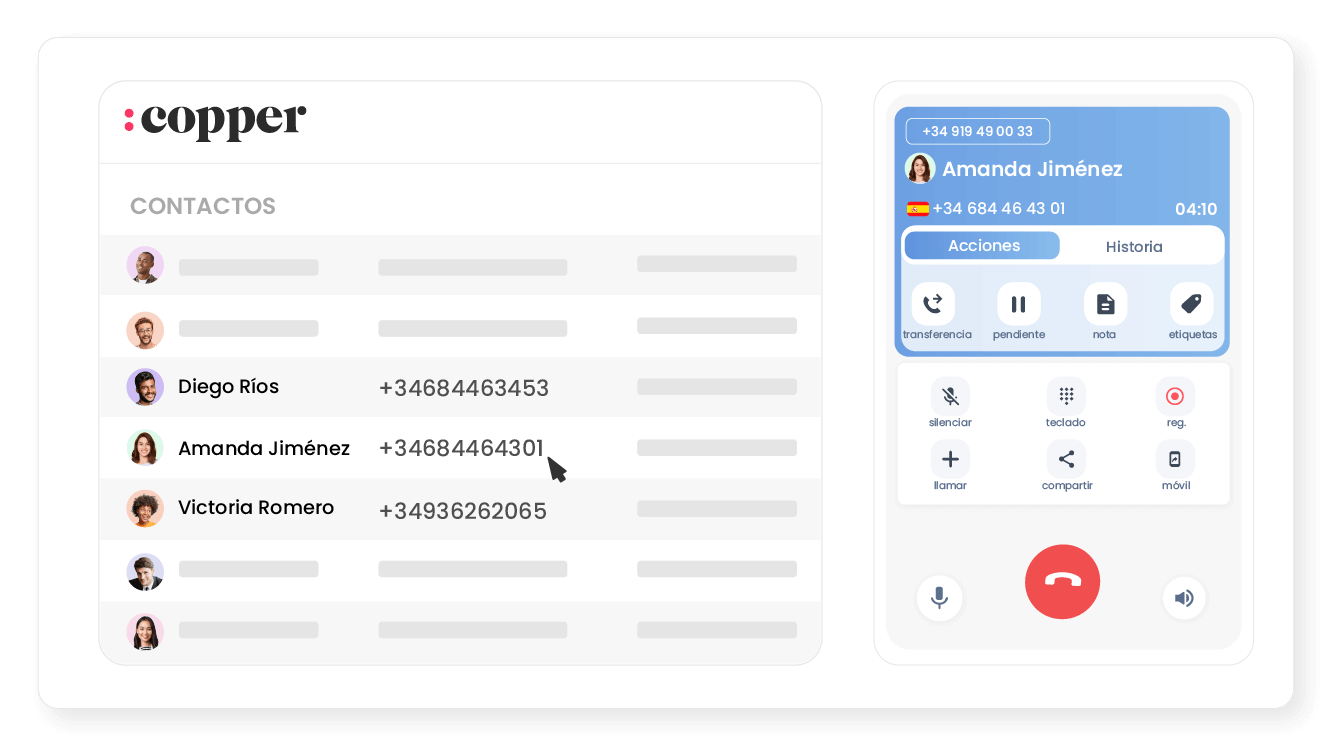 Centraliza la información de tus contactos