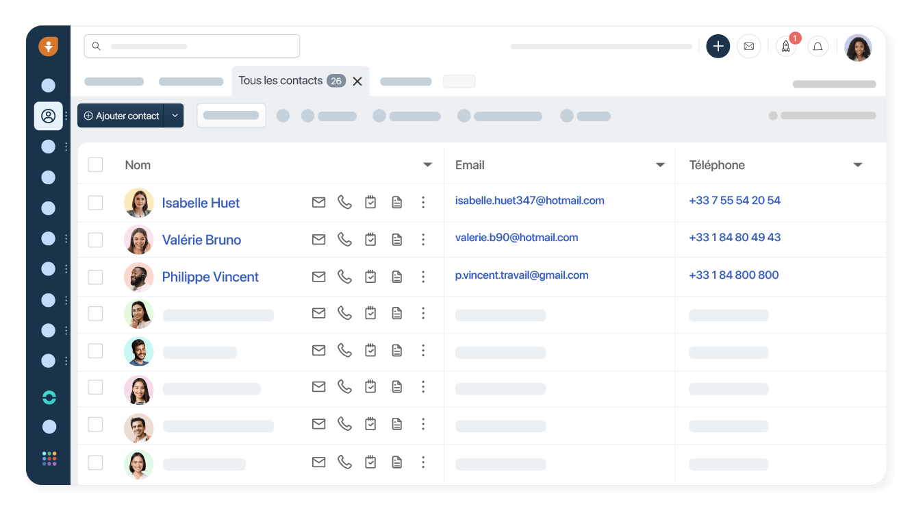 Synchronisez vos répertoires de contacts