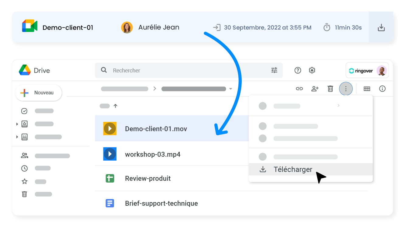 Gardez une trace de vos échanges avec les enregistrements !