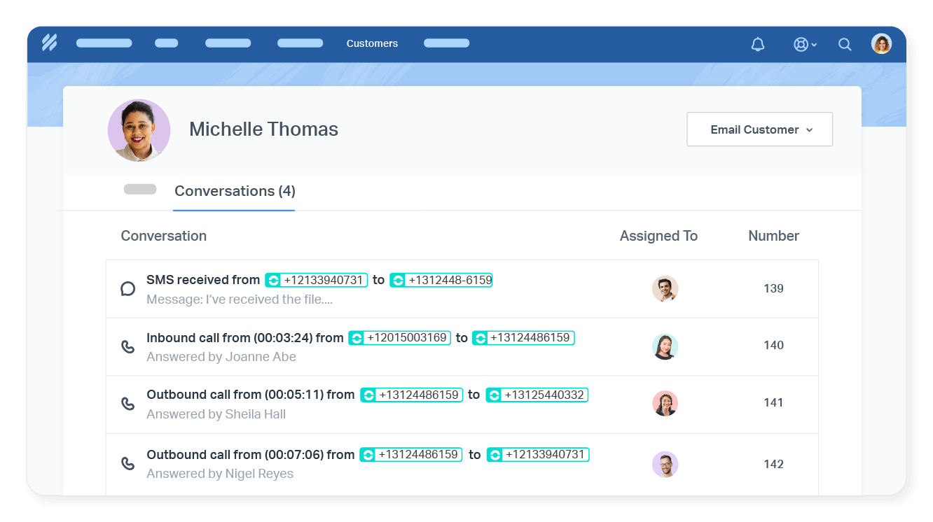 Save time with entering information
