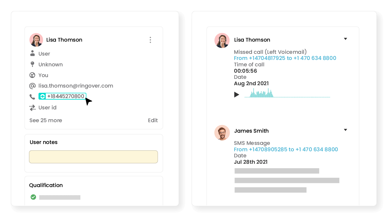 Find all of your call history in seconds!