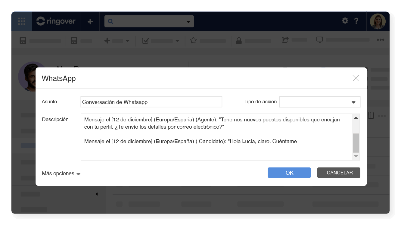 Impulsa tu proceso de contratación con WhatsApp