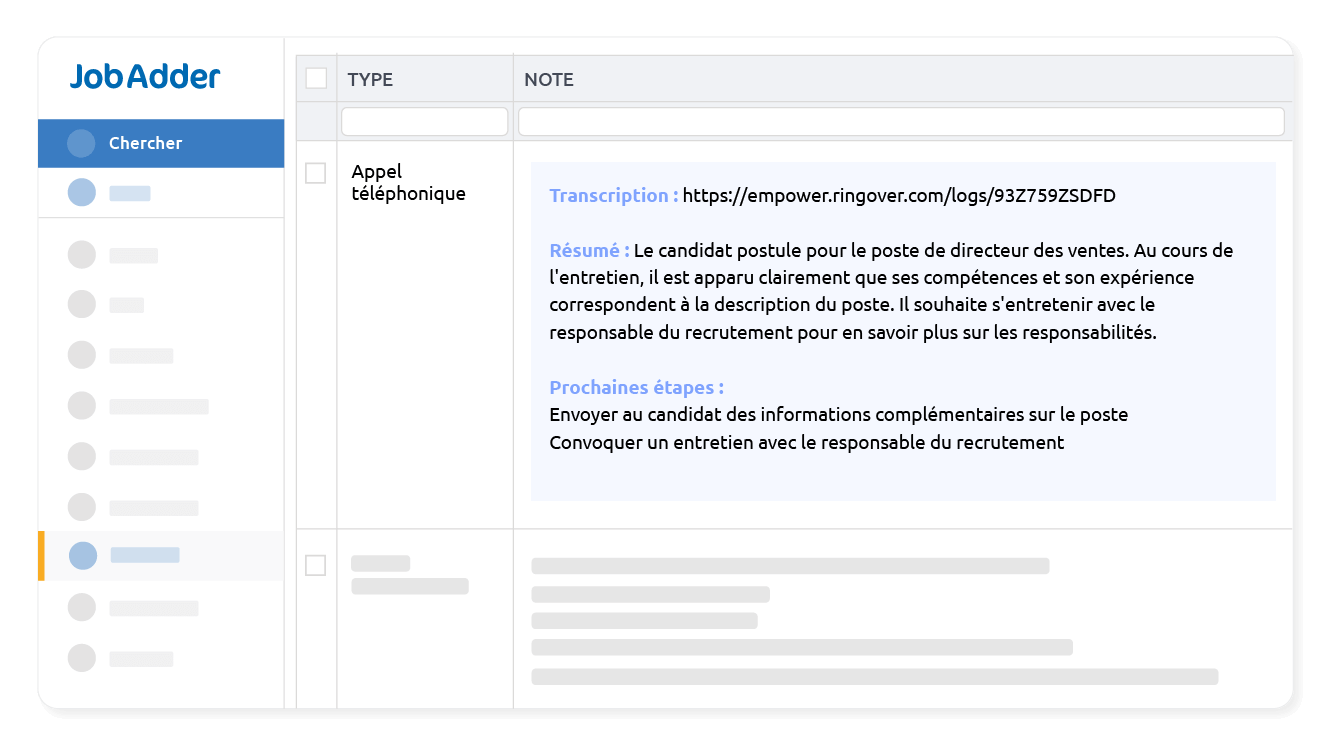 Éliminez les tâches manuelles de vos recruteurs
