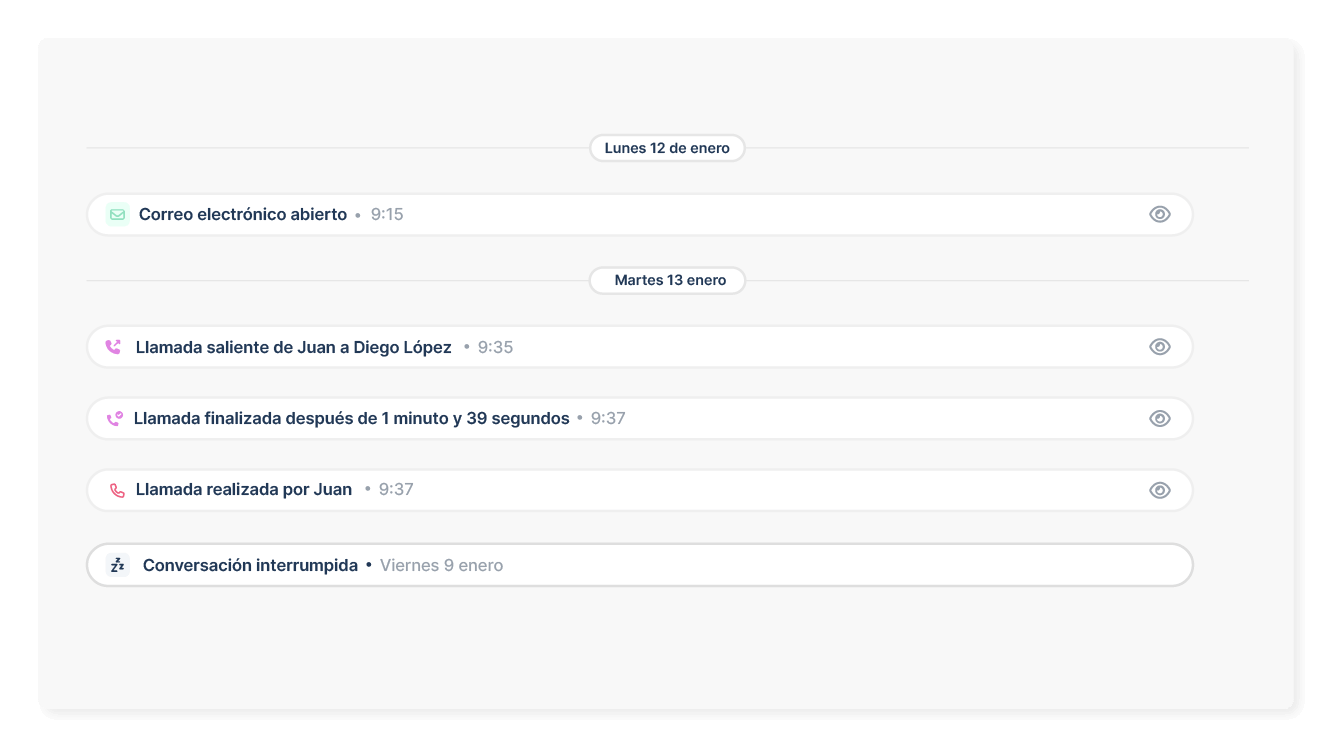 Llama a tus prospectos con un solo clic
