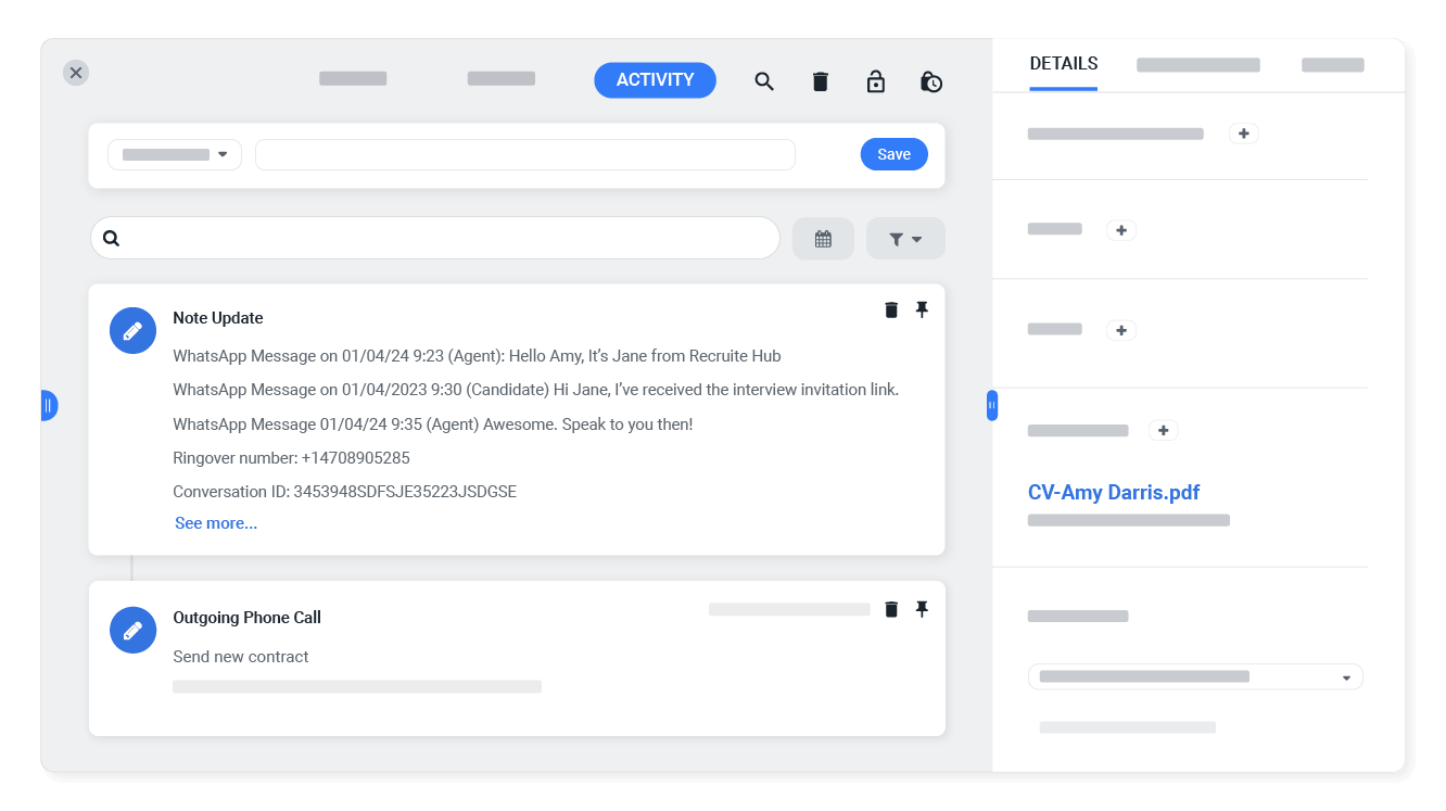 Drive your hiring process forward with WhatsApp