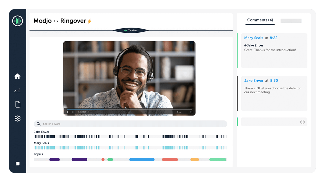 Identify key moments during calls