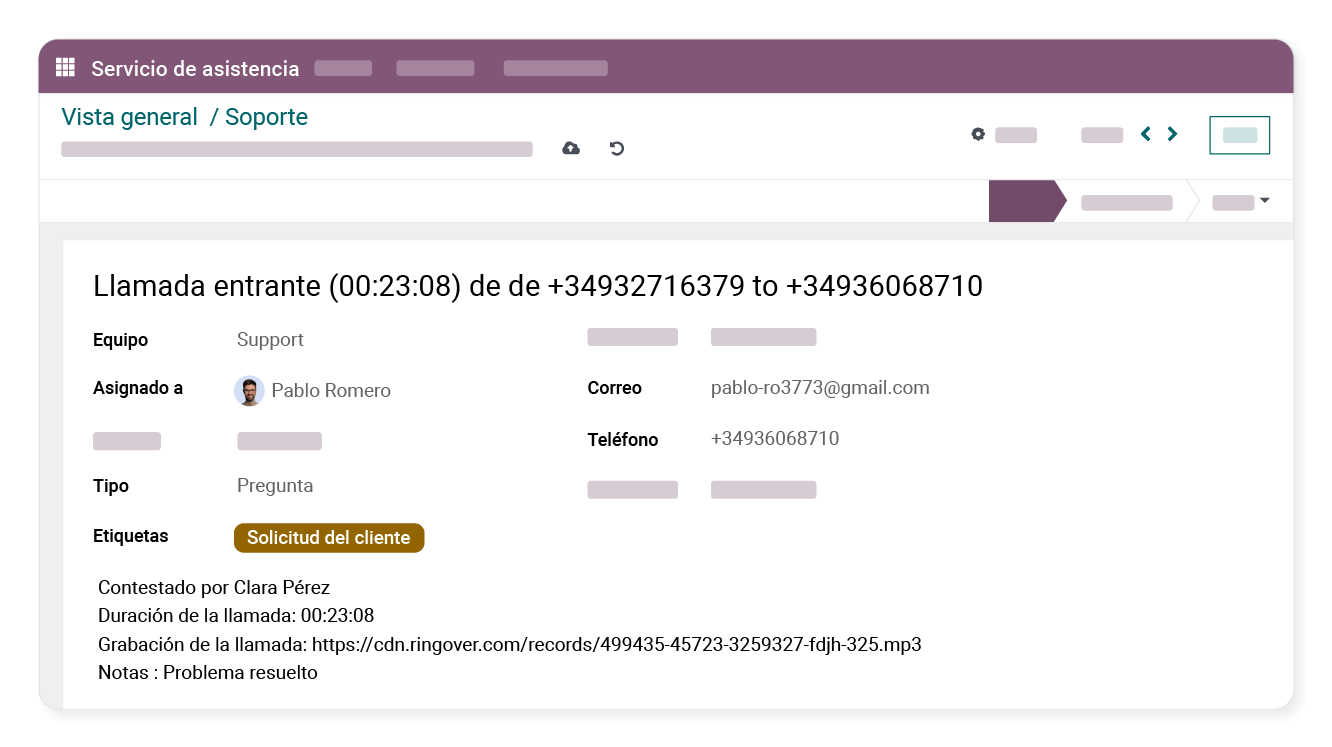 Más facilidad para gestionar las solicitudes de tus clientes