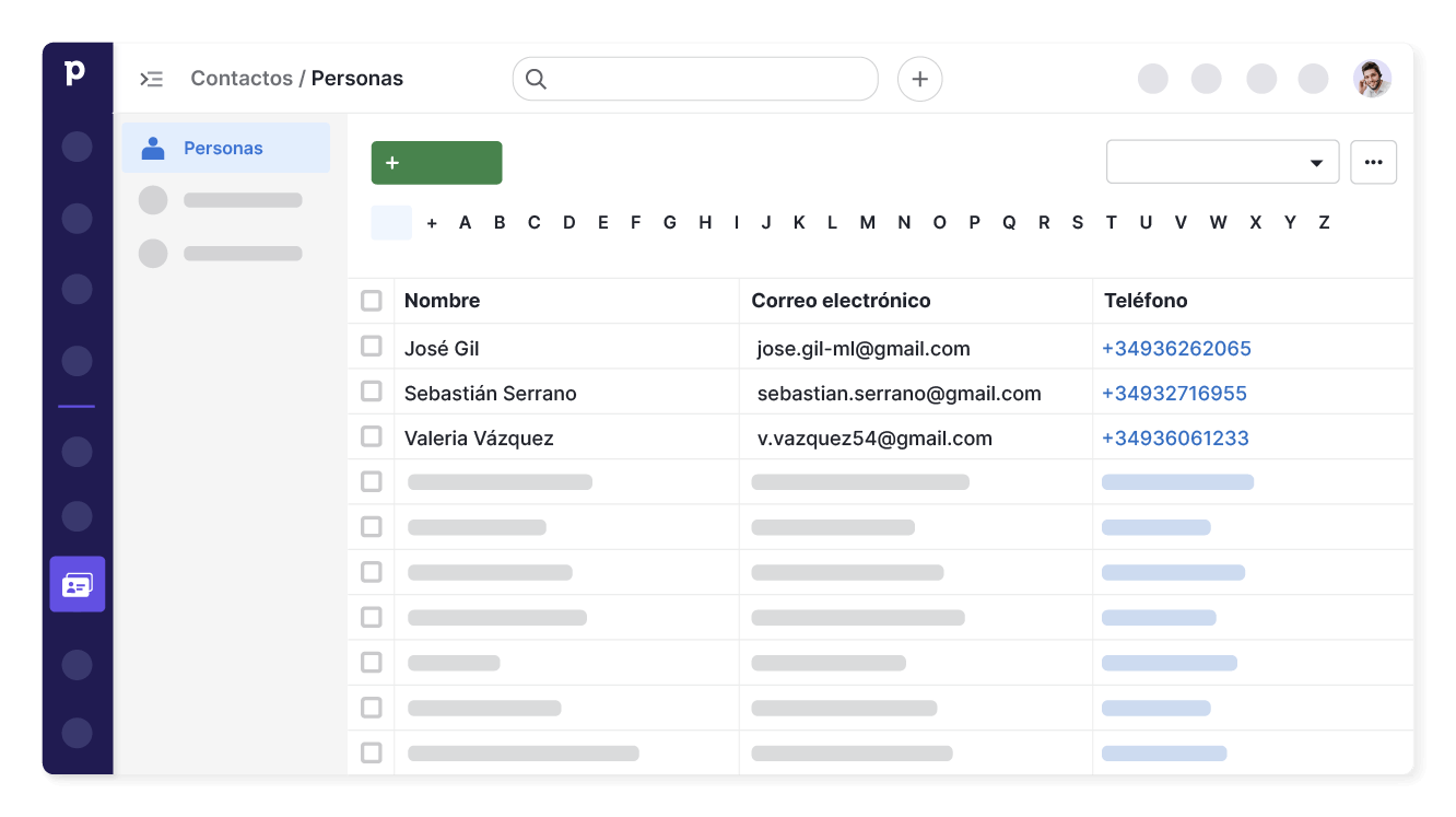 Sincroniza el directorio de contactos