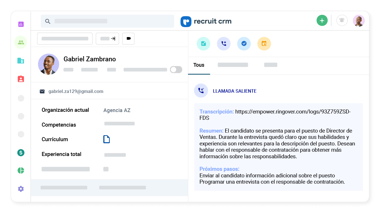 Libera de las tareas manuales a tu equipo de selección