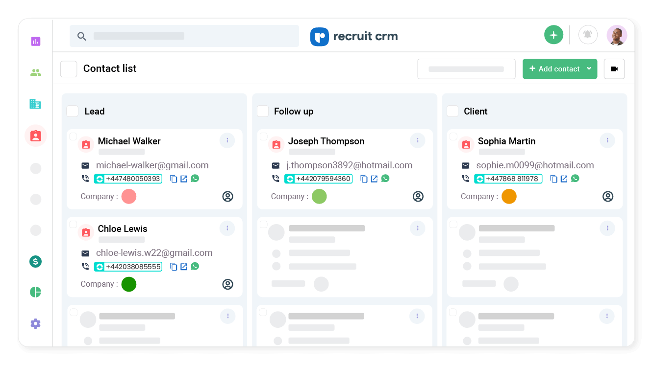 Synchronise your Client and Candidate Records