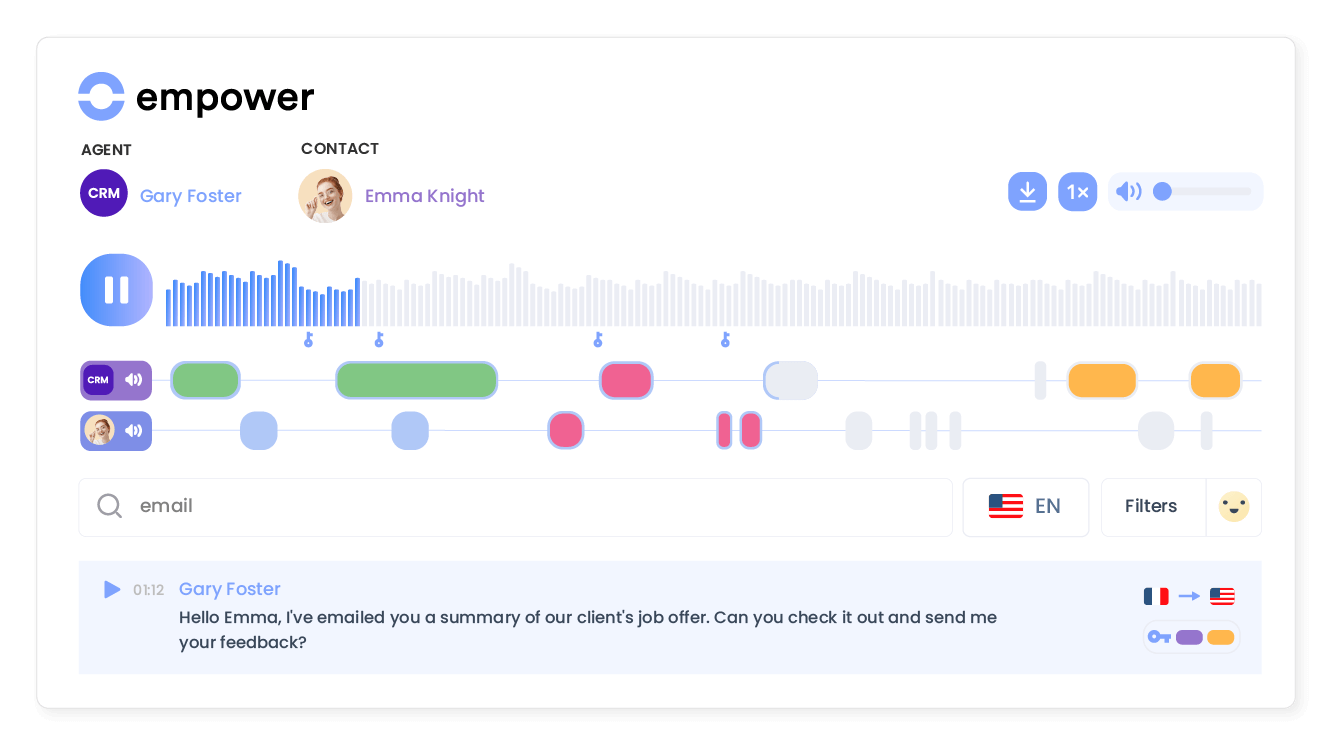 Transform Conversations into Actionable Insights