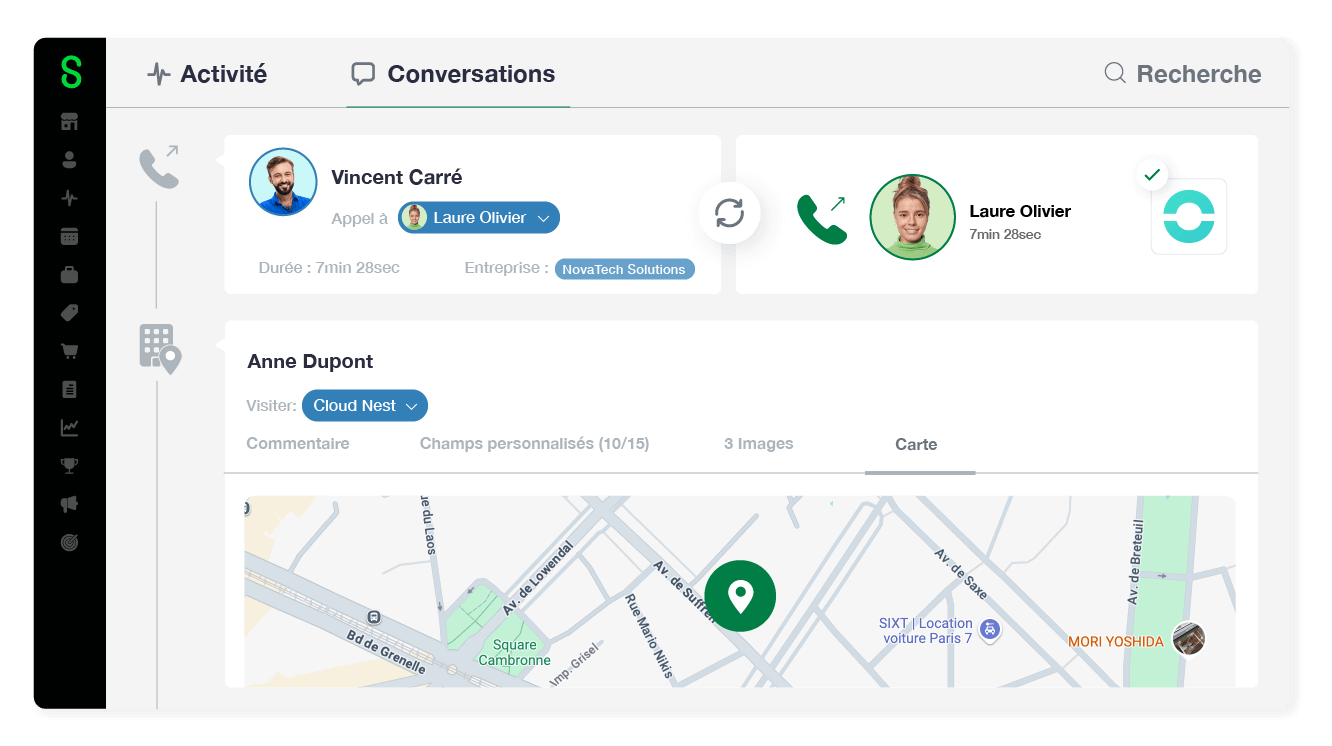 Gardez une trace de tous vos échanges