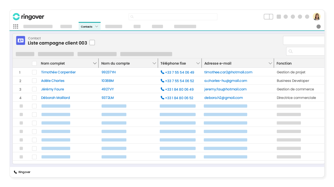 Synchronisez vos répertoires de contacts