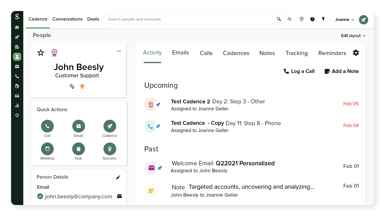 Your call history all in one place!