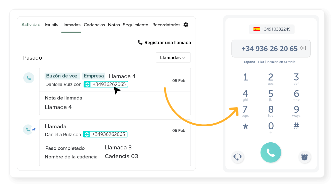 Gestiona tus llamadas más rápido
