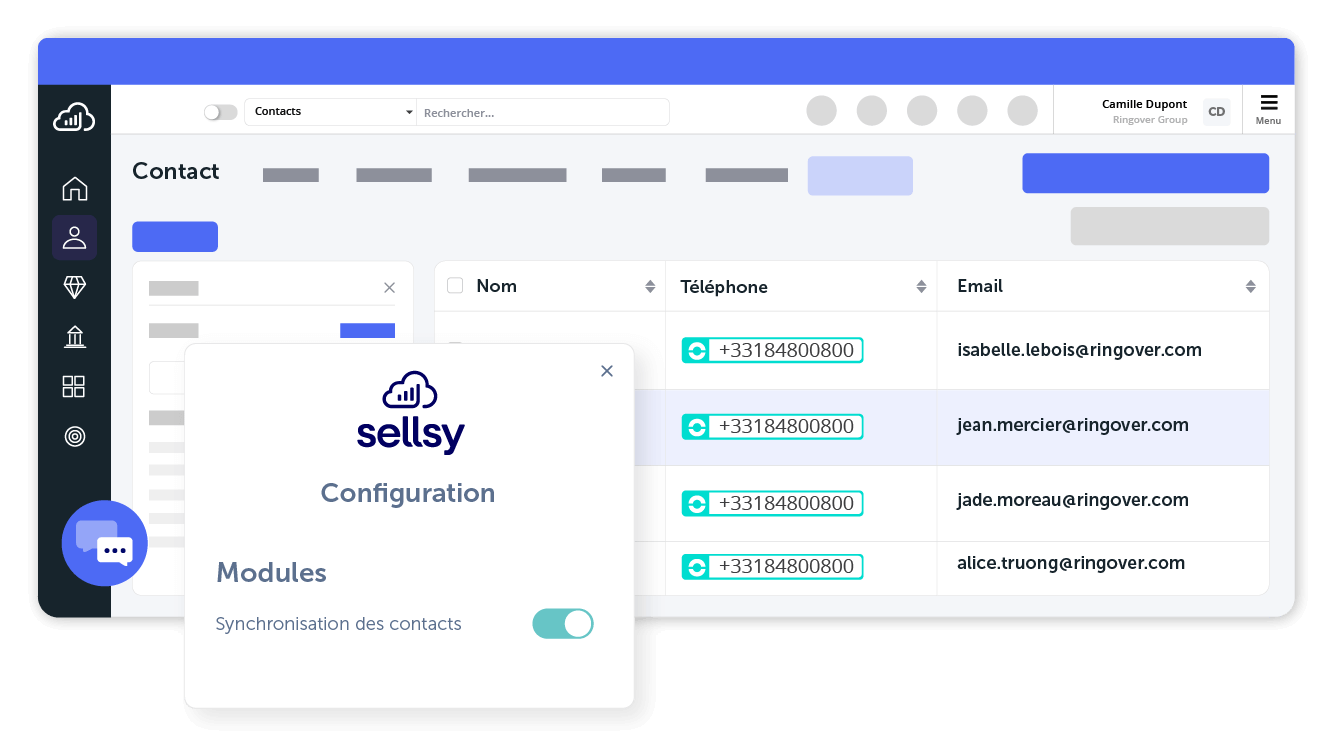 Synchronisez vos répertoires de contacts
