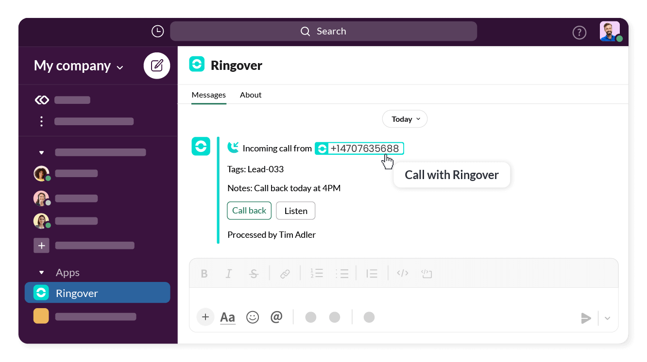 Never miss a call again
