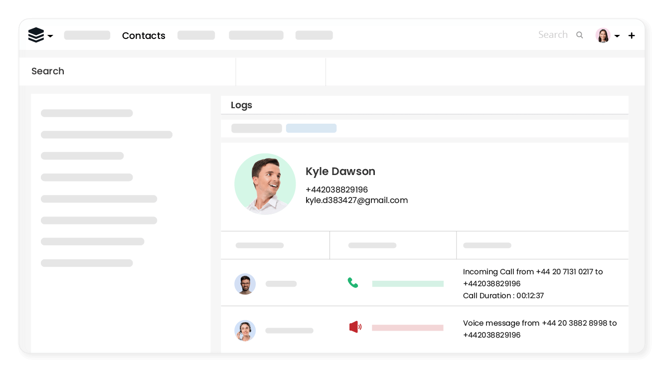 Your call history all in one place!