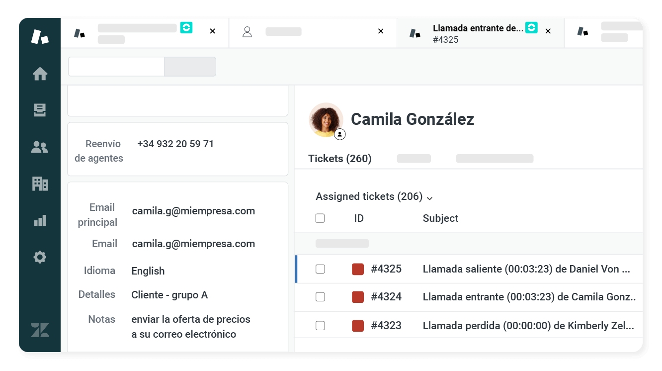 Mejora la calidad de las llamadas de soporte