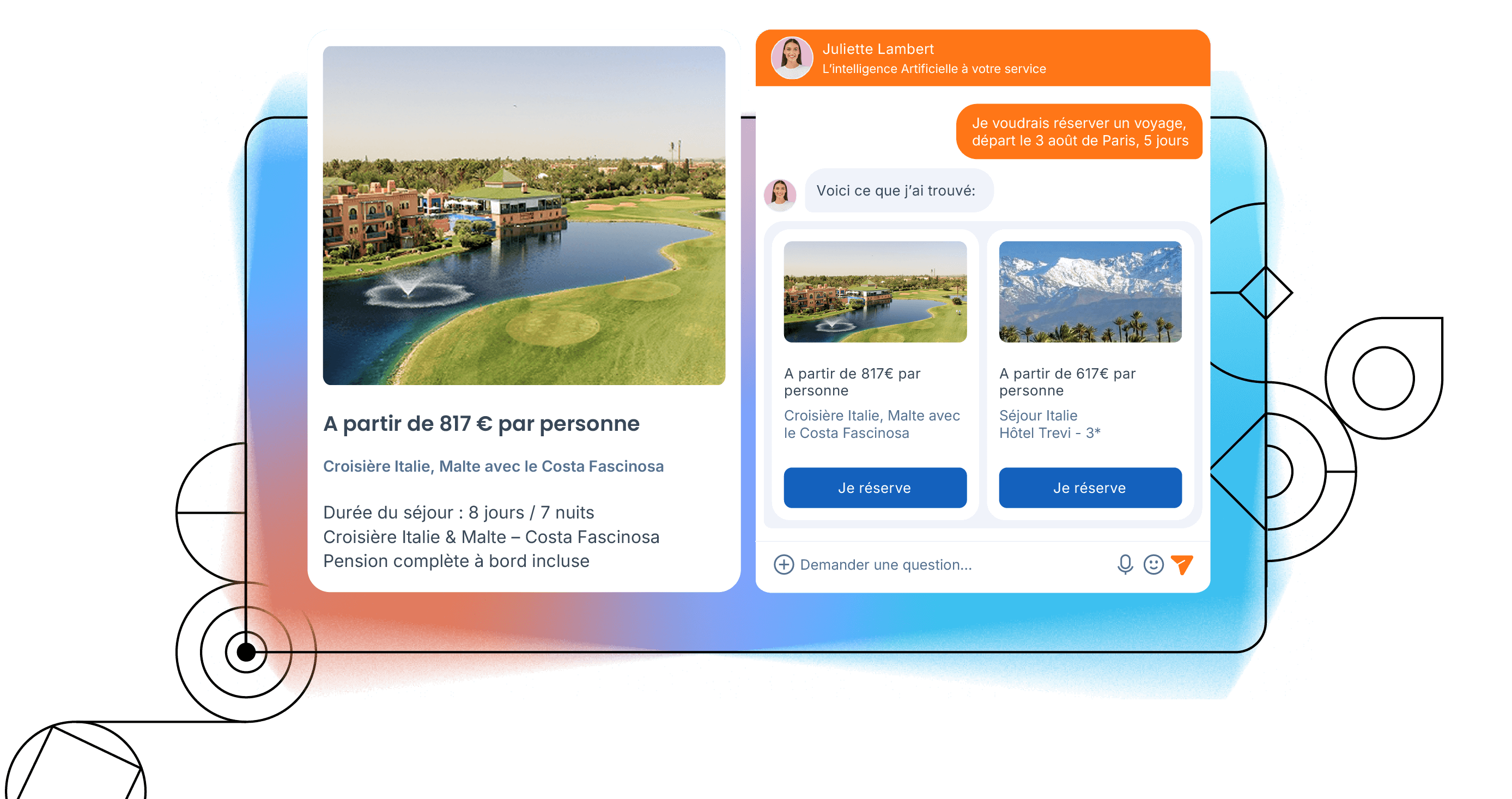 Accompagner. Vendre. Fidéliser.Le plus humain des assistants IA
